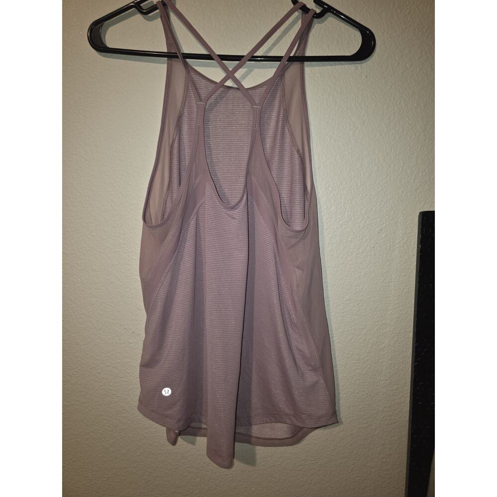 Size 8 Lululemon Women’s Lot of 3 Solid Athleisure Tank Tops Racerback/Strappy - Picture 4 of 8